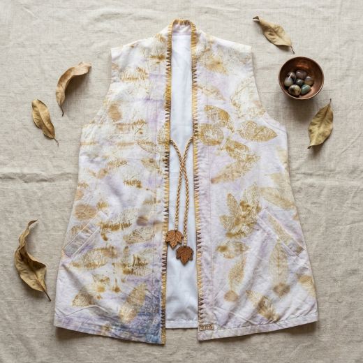 spark nigh party dress green Redsoga Natural Leaf Vest